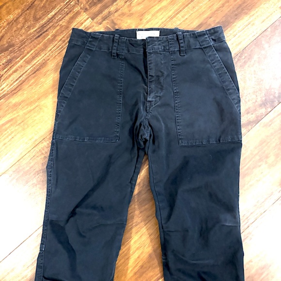 Nili Lotan Black Cropped Military Pants - Size 4 (EUC) - Picture 5 of 12